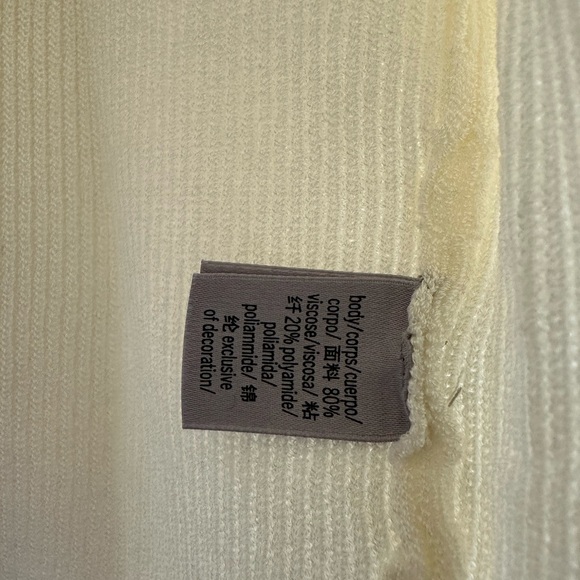 NWT Atelier Victoria's Secret X Altuzarra Ivory Knit Cardigan Size XL - Picture 7 of 13